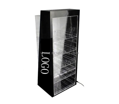 Custom plexiglass led display cabinet LDD-033