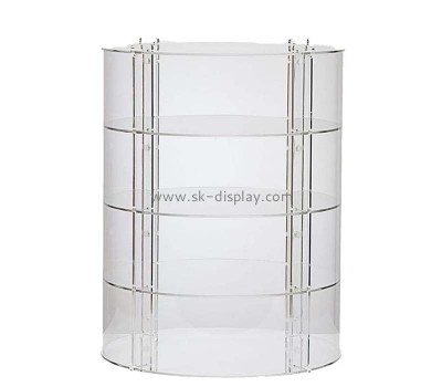 Custom wholesale acrylic 4 tiers display case DBS-1287