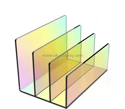 Custom wholesale acrylic file sorter holder BD-1193