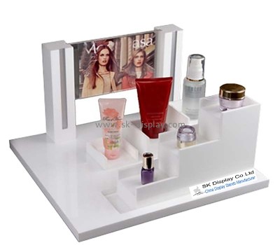 Custom wholesale acrylic skincare cosmetics display props CO-789