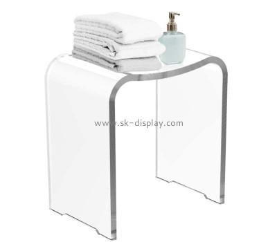 Custom wholesale acrylic stool for inside shower AFS-618