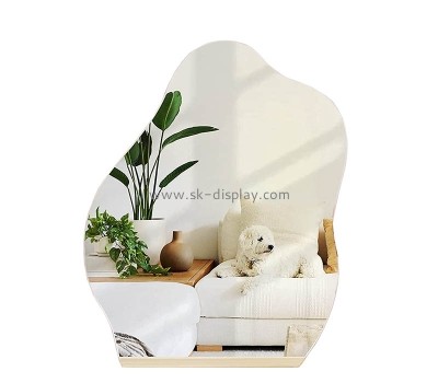 Custom wholesale acrylic irregular shape wall decal DIY mirror stickers MA-141