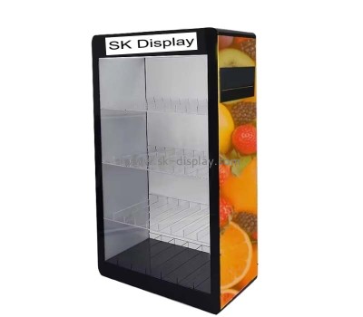 Custom wholesale acrylic 4 tiers display cabinet LDD-132