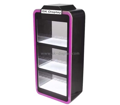 Custom wholesale acrylic retail luminous display cabinet LDD-135