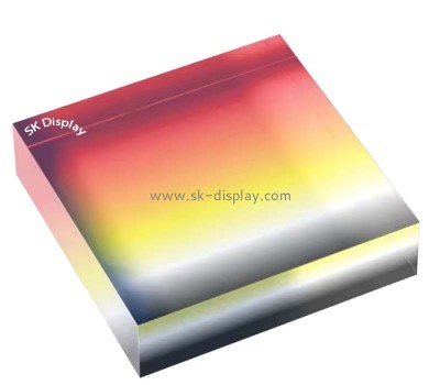 Custom wholesale plexiglass UV printing block AB-331