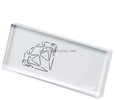 Custom wholesale plexiglass logo prints block AB-333