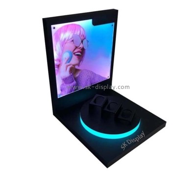 Custom wholesale acrylic LED beauty instrument display props KLD-122