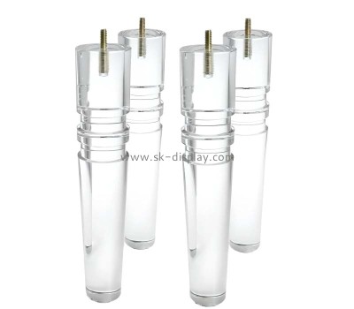 Custom wholesale acrylic modern table legs AFS-632