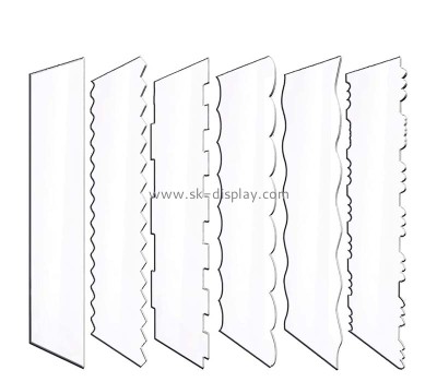 Custom wholesale acrylic cake decoration comb saw tooth set FD-500