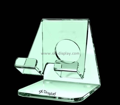 Custom wholesale acrylic bedside table smart phone holder PD-288
