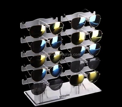 Custom wholesale acrylic 5 tiers eyewears display rack GD-111