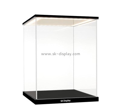 Custom wholesale acrylic decoration LED display case LDD-142