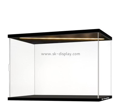 Custom wholesale acrylic model LED display case LDD-143