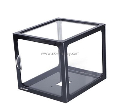 Custom wholesale acrylic display case with sliding door DBS-1303