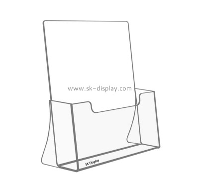 Custom wholesale acrylic desktop brochure holder BD-1203