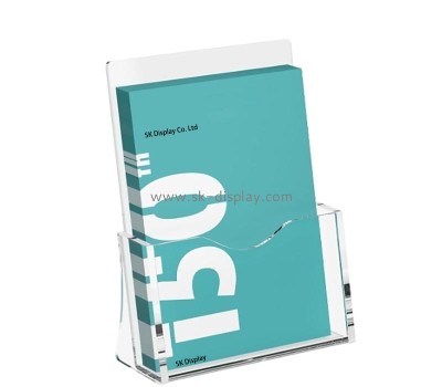 Custom wholesale acrylic desktop pamphlet holder BD-1208