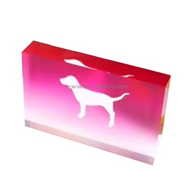 Custom wholesale acrylic sign block CA-144