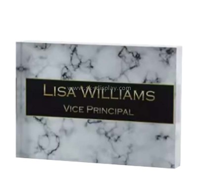 Custom wholesale acrylic office door sign block CA-145