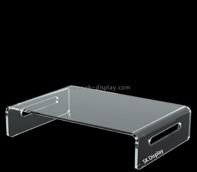 Custom wholesale acrylic laptop riser with handles PD-292