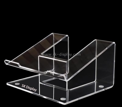 Custom wholesale acrylic vertical laptop stand for desk PD-293