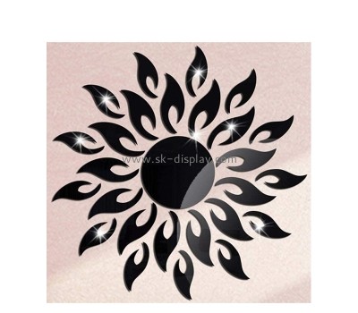 Custom wholesale acrylic wall DIY sunflower mirror stickers MA-159