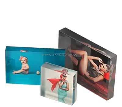 Wholesale custom acrylic UV printed picture blocks AB-344