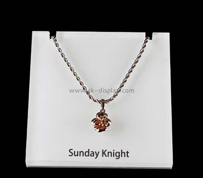 Wholesale custom acrylic necklace display block JD-274