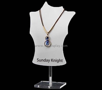 Wholesale custom acrylic necklace bust display rack JD-278