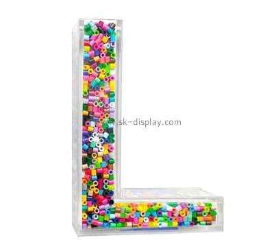 Wholesale custom acrylic fillable letter box FD-516