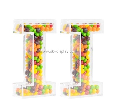 Wholesale custom acrylic fillable letter charcuterie box FD-514