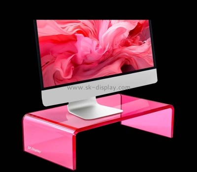 Wholesale custom acrylic U shape monitor riser stand PD-303