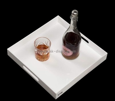 Wholesale custom acrylic drinking serving tray STS-254