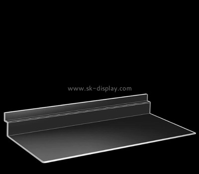 Wholesale custom acrylic slatwall shelf for sneaker SSD-079