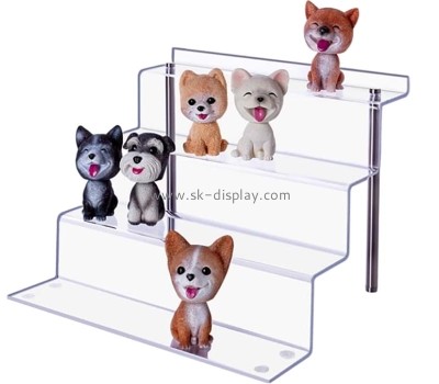 Wholesale custom acrylic 4 tiers commodity display risers SOD-1141