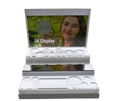 Wholesale custom acrylic skincare LED display props CO-815