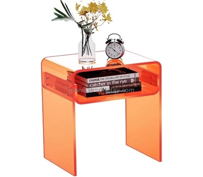 Wholesale custom acrylic 2-tier bedside nightstand AFS-650