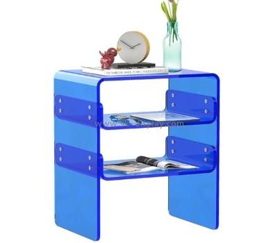 Wholesale custom acrylic 3-tier bedside nightstand AFS-656